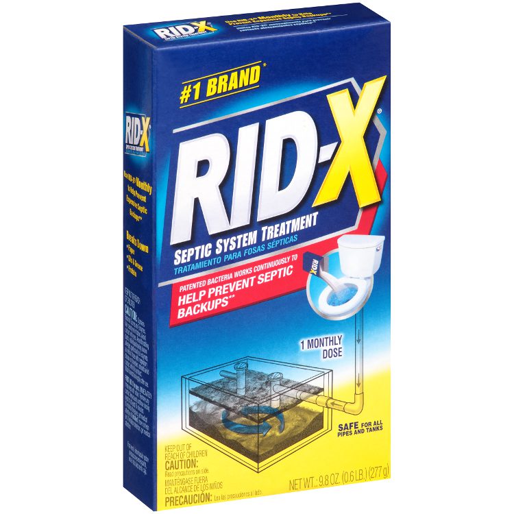 Bio Clean Vs Rid X Rid X Septic Tank System Treatment Single Dose, 9.8 oz - 80306 | Rural King