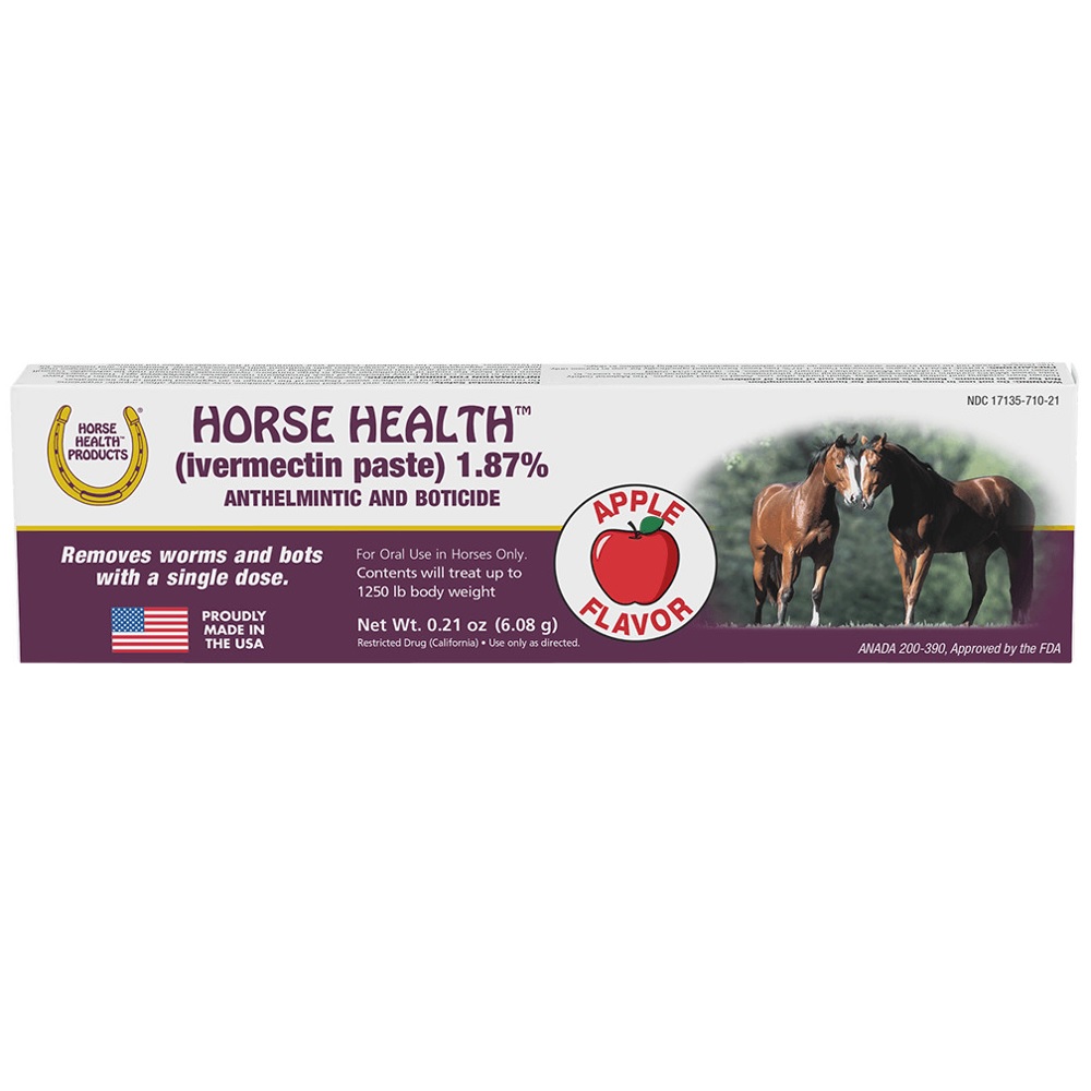 Horse Health Anthelmintic & Boticide Single Does, 0.21 oz. Syringe 100503595 Rural King