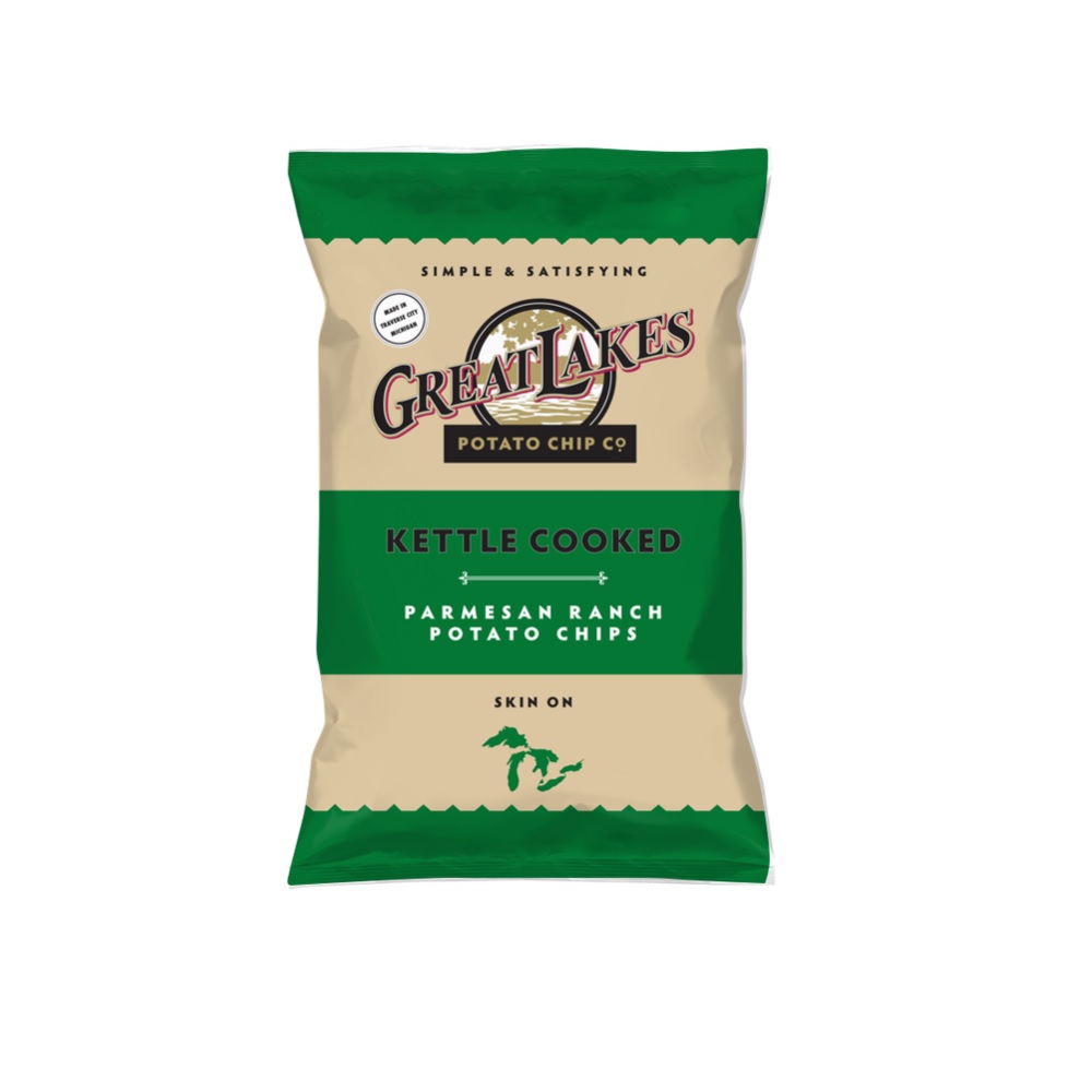 Great Lakes Potato Chips, Parmesan Ranch 8 oz Rural King