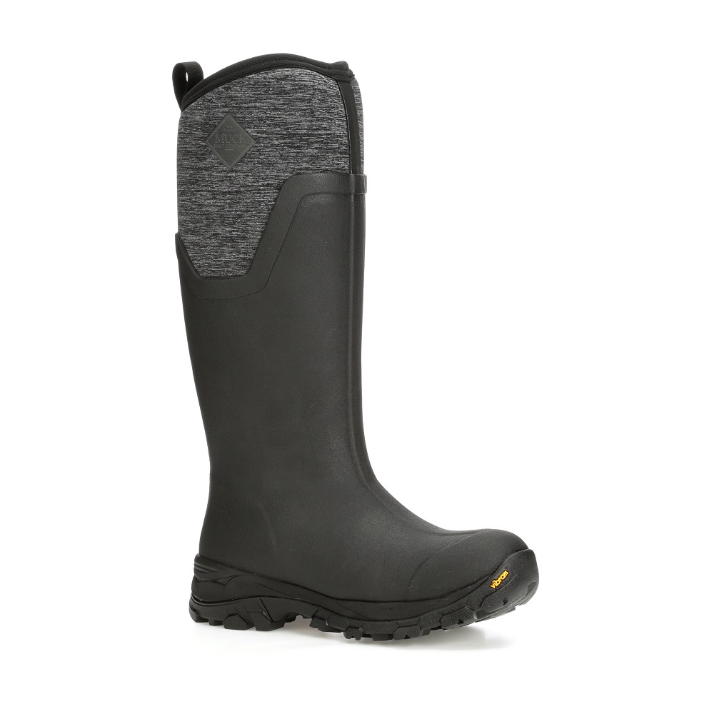 Muck Boots Women's Arctic Ice Arctic Grip AT Tall, Black/Jersey Heather AVSTA100 Rural King