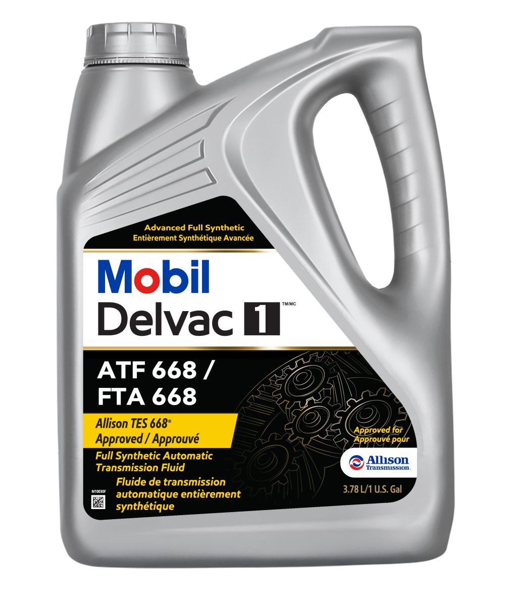 Mobil Delvac 1 Synthetic Automatic Transmission Fluid, 1 Gallon