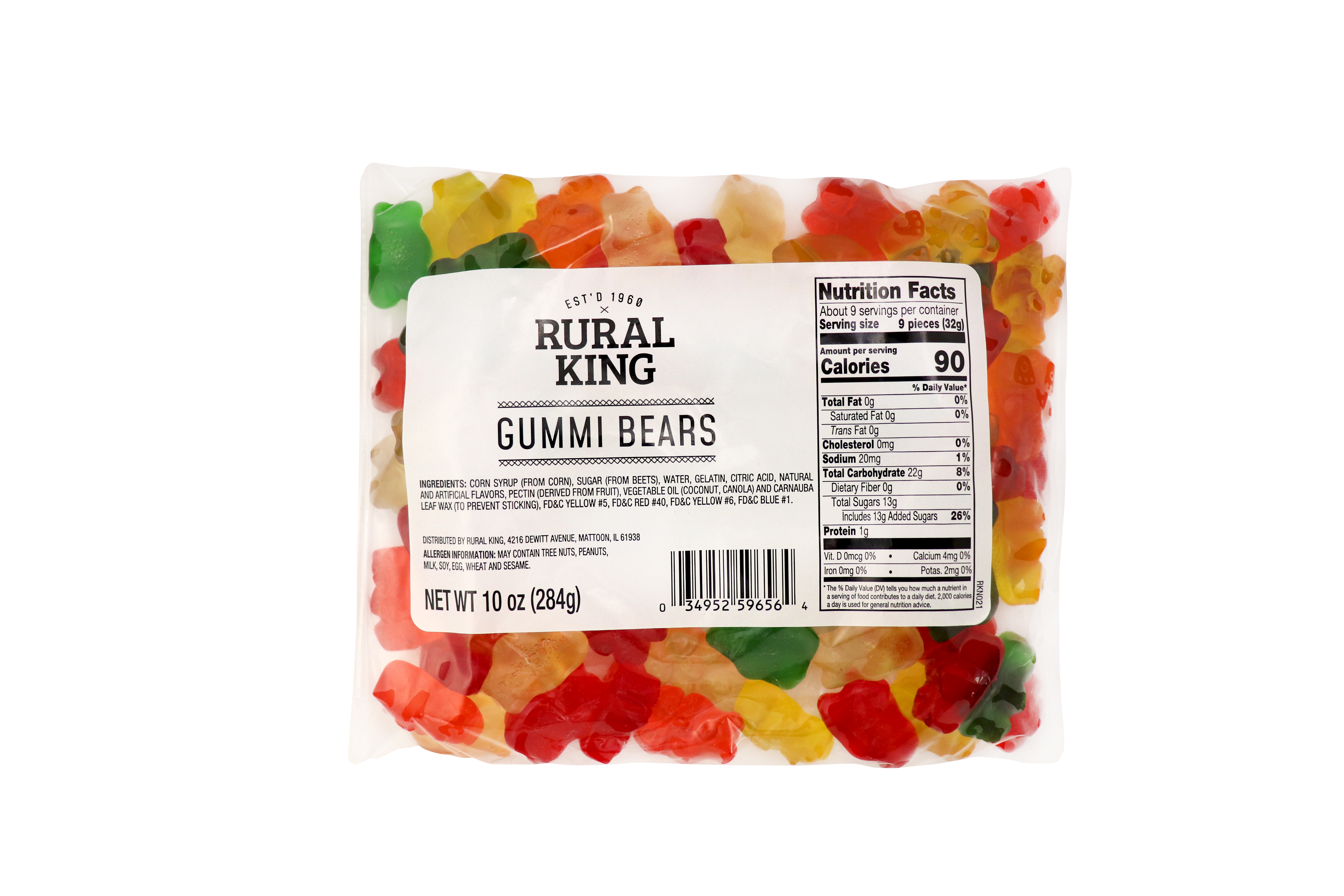 Rural King Gummi 12 Flavor Bears Bonus 25oz. | Rural King