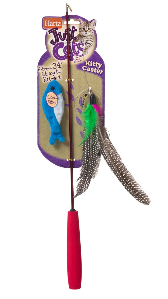 catさん専用 Quirky Kitty Cute Koi Interactive Cat Wand Toy | Petmate