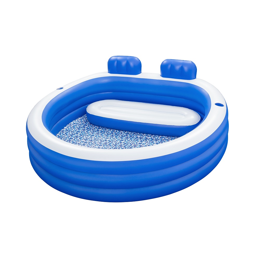 Bestway® H2OGO! Splash Paradise Inflatable Family Pool, 7'7\" x 7'2\" x