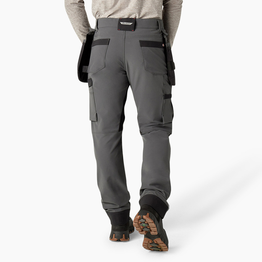 TRIRSTER dickies Charcoal Gray XL新品未使用 Dickies Mens Tech Performance Pant w/Holster, Charcoal/Black