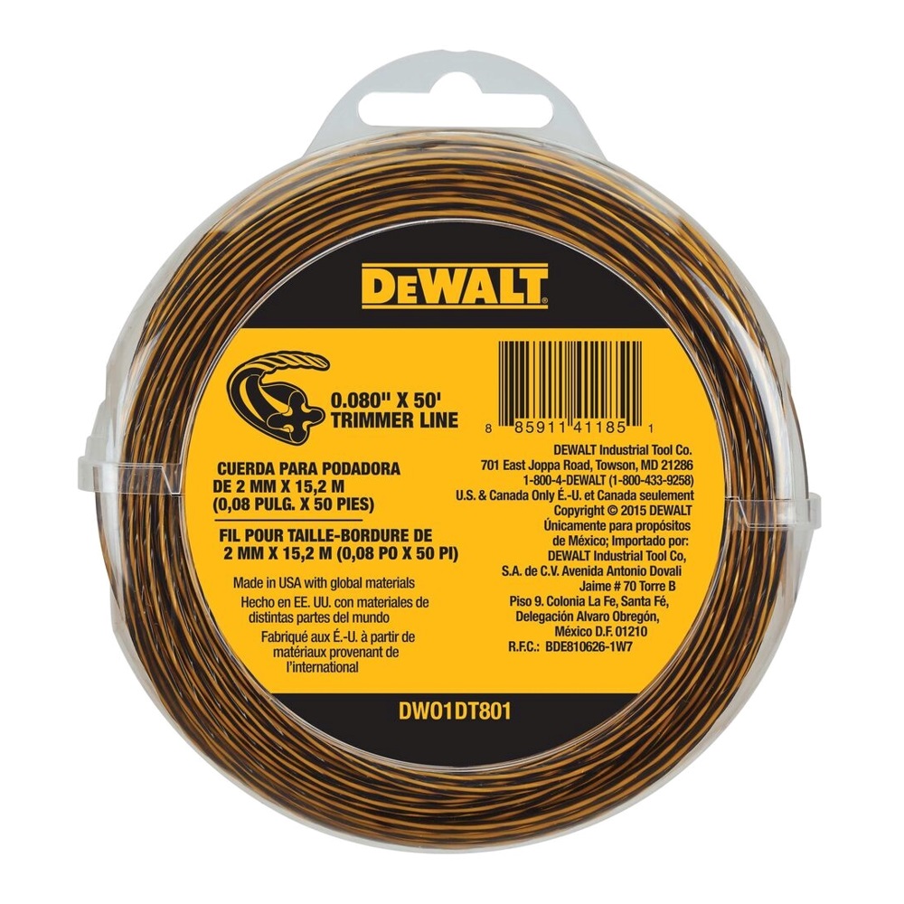 DEWALT® 0.080\" x 50' Trimmer Line DWO1DT801 Rural King