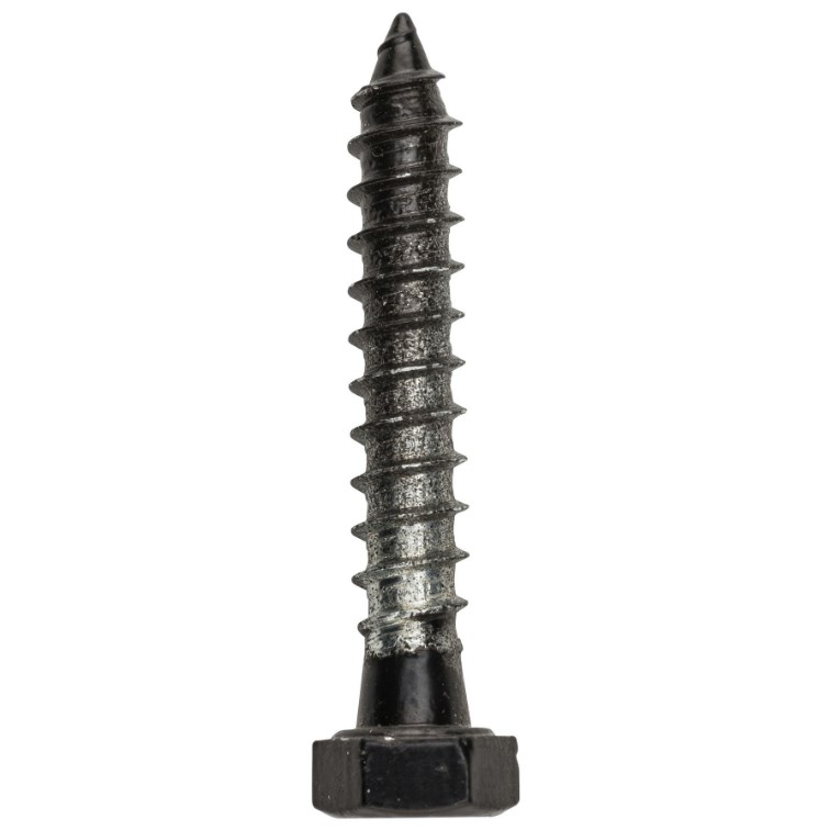 National Hardware V1863 Hex Head Lag Bolt in Black N179158 Rural King