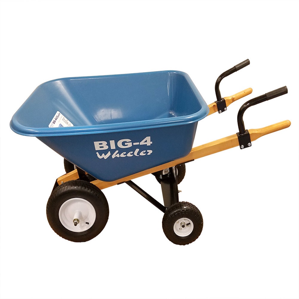 Big 4 Wheeler Heavy Duty Wheelbarrow, 8 cu. ft. B4W8 Rural King