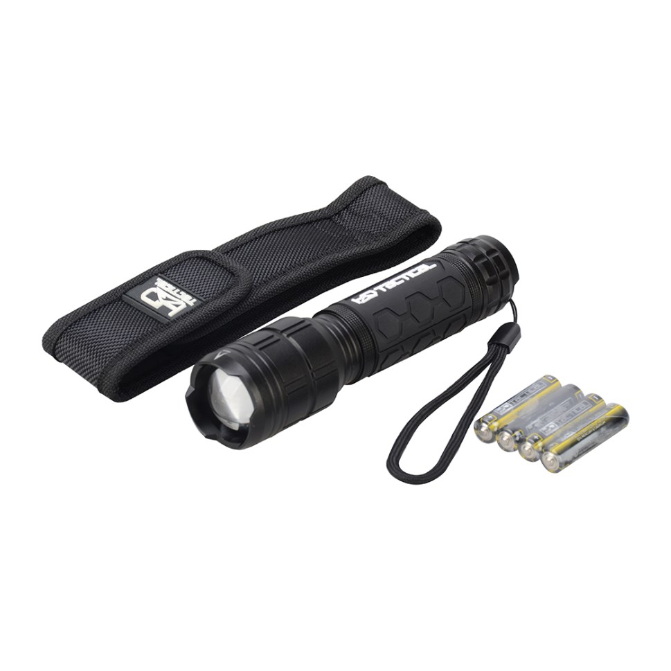 HD Tactical 1000 Lumen Tactical Flashlight 18732 Rural King