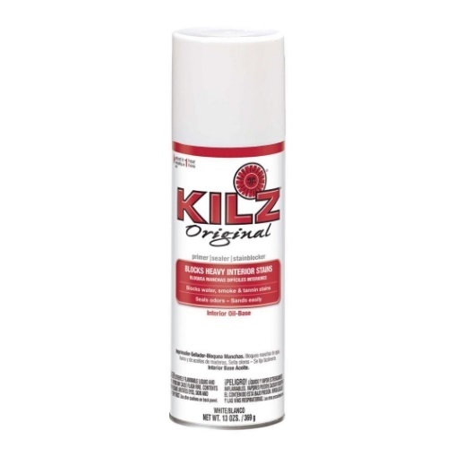 Aerosol White Oil Based Interior Primer Sealer and Stain Blocker - 10004