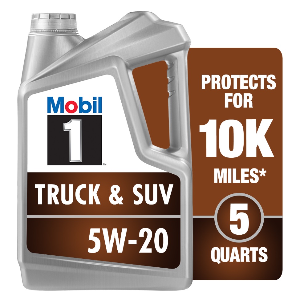 2 Pack – Mobil 1 Advanced Full Synthetic Motor Oil 5W-20 (5 Quarts Each)