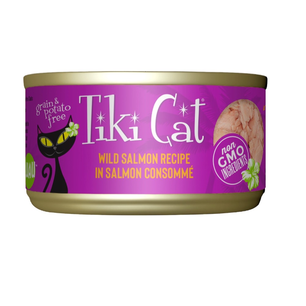 Tiki Cat Luau Wet Cat Food, Wild Salmon, 6 oz. Can Rural King