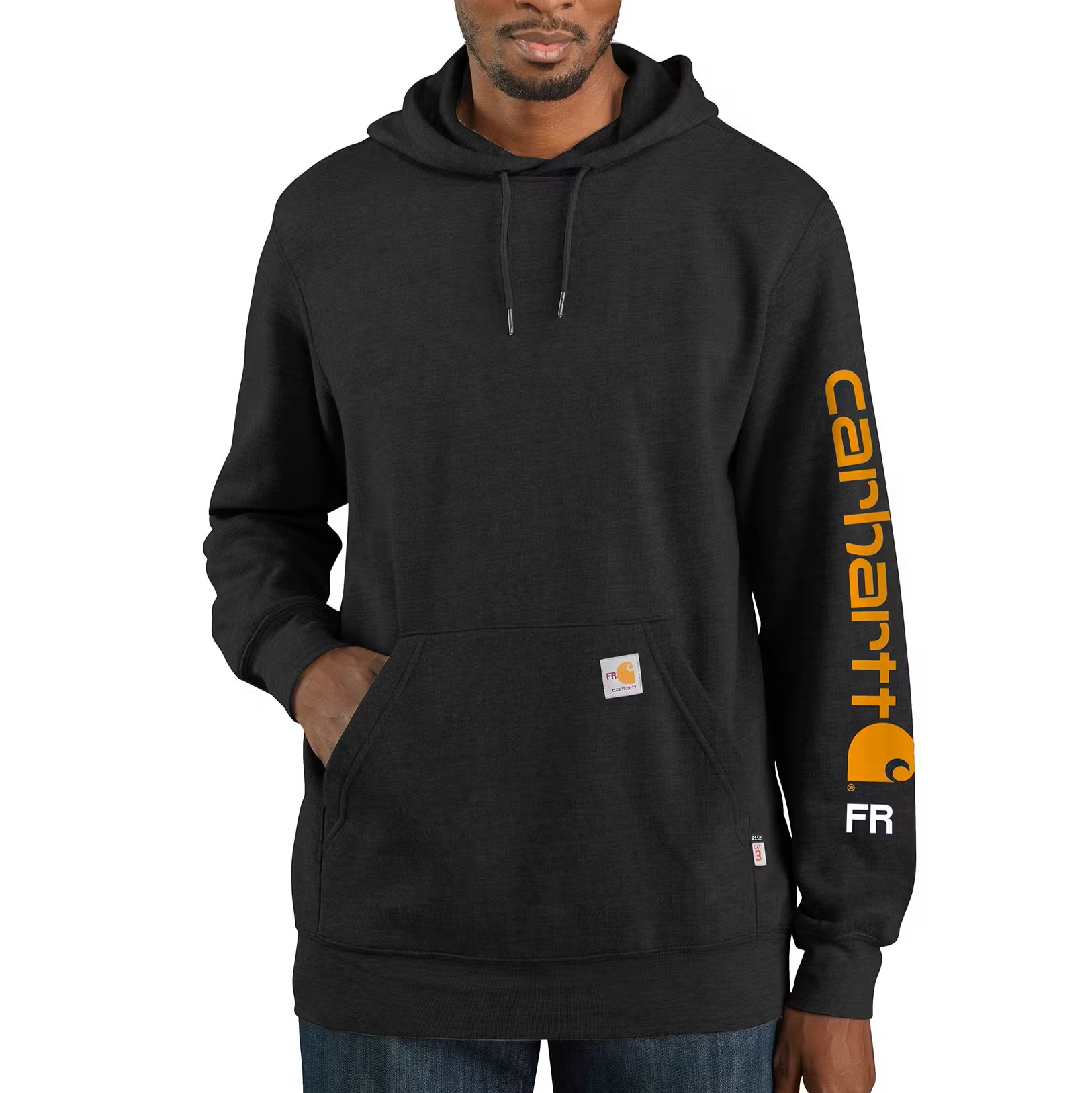 Carhartt Men's Flame Resistant Force Loose Fit Midweight Logo
