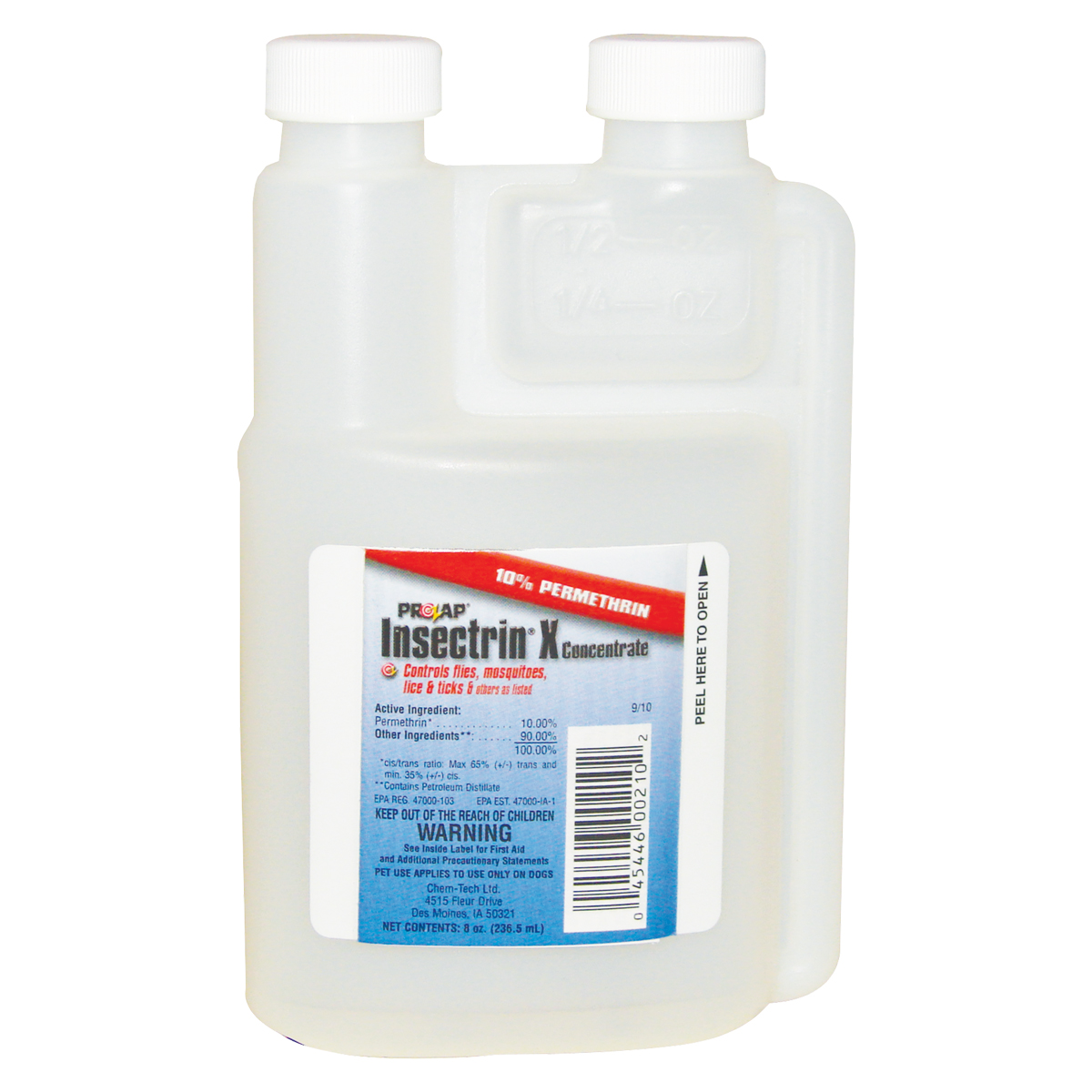 ProZap Insectrin X Concentrate 10 Permethrin Insecticide, 8 fl. oz