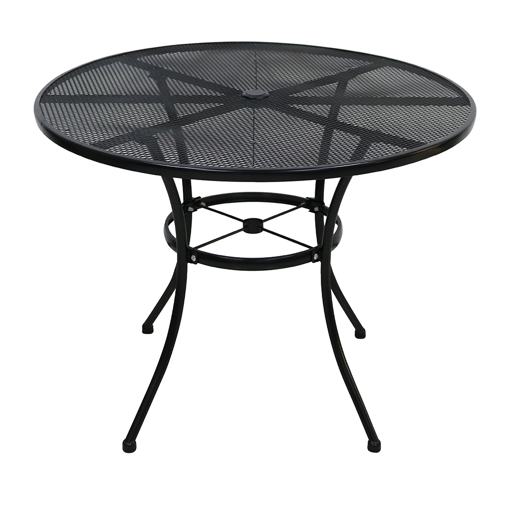 Prestige Patio Co. 42\" Round Wrought Iron Dining Table 90268 Rural