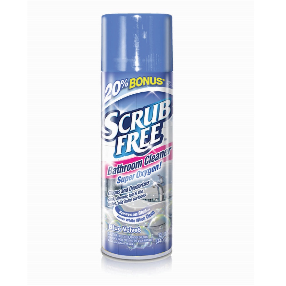 Scrub Free® Super Oxygen Bathroom Cleaner, 12 oz. Can - SC521300 ...