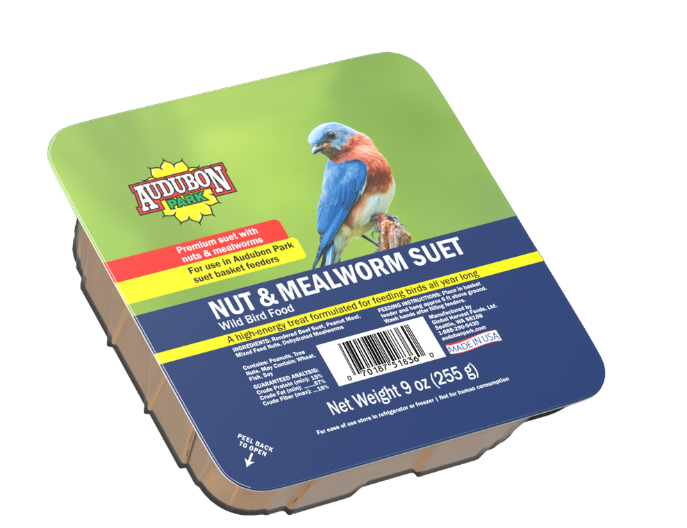Audubon Park Nut & Mealworm Suet 12742 Rural King