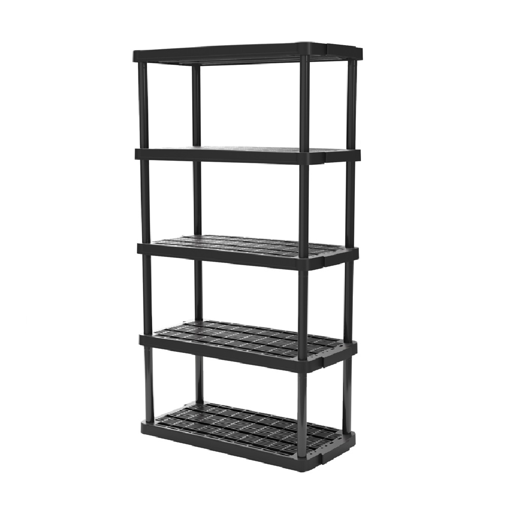 Gracious Living Fixed Height, Heavy Duty, Ventilated 5 Shelf Storage