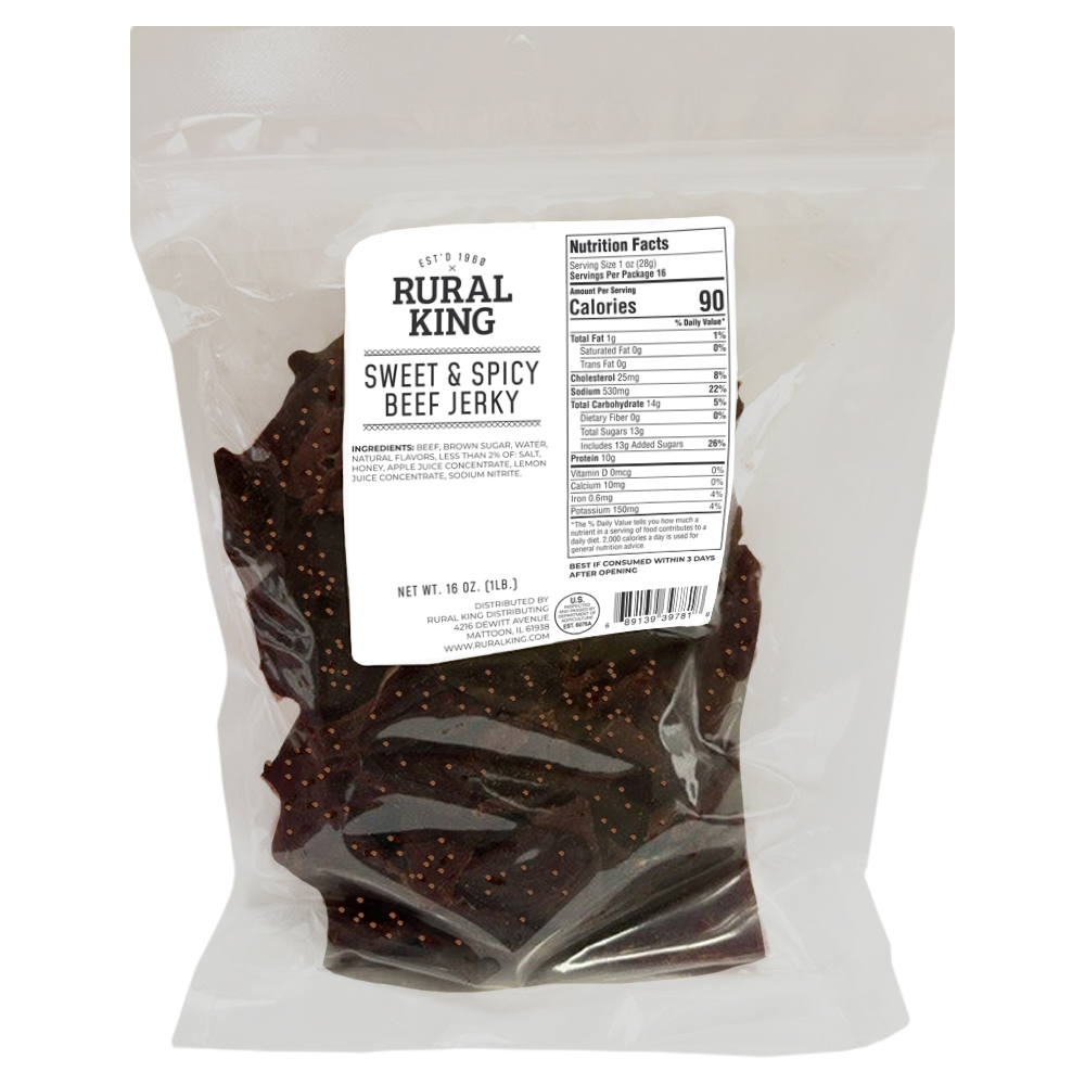 Rural King Sweet & Spicy Jerky, 16 oz. Rural King