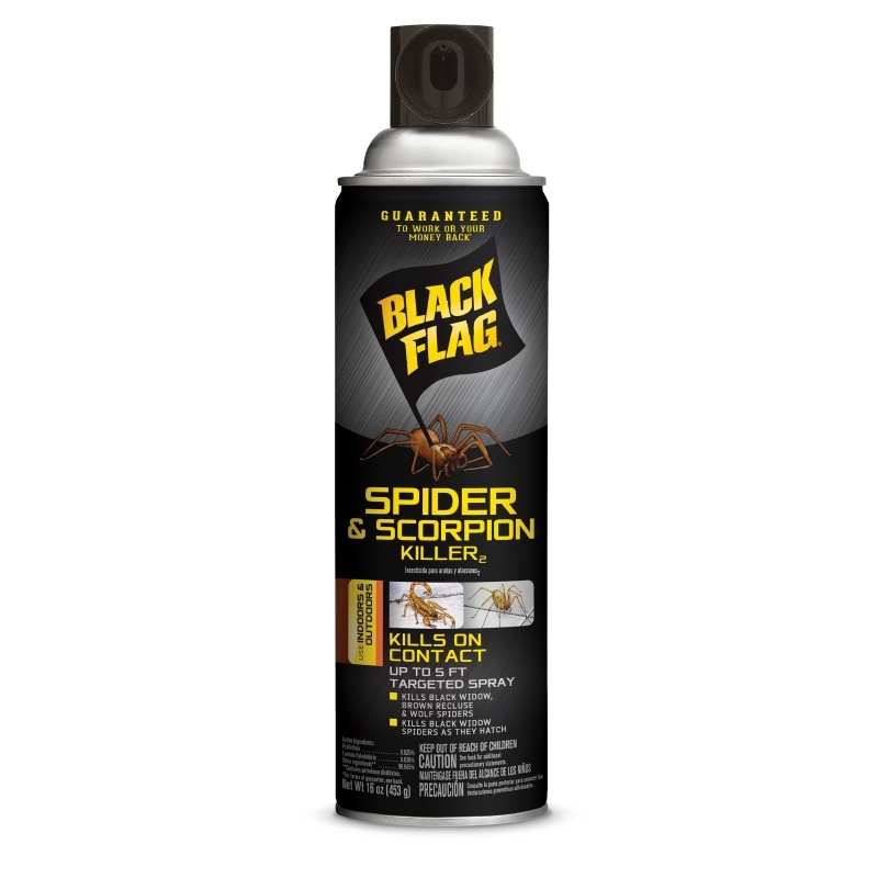 BGS10 ブラックラベル 凄腕の殺し屋 ヨルヴァイス SPYR Black Flag Spider & Scorpion Killer, 16oz - 11027 | Rural King