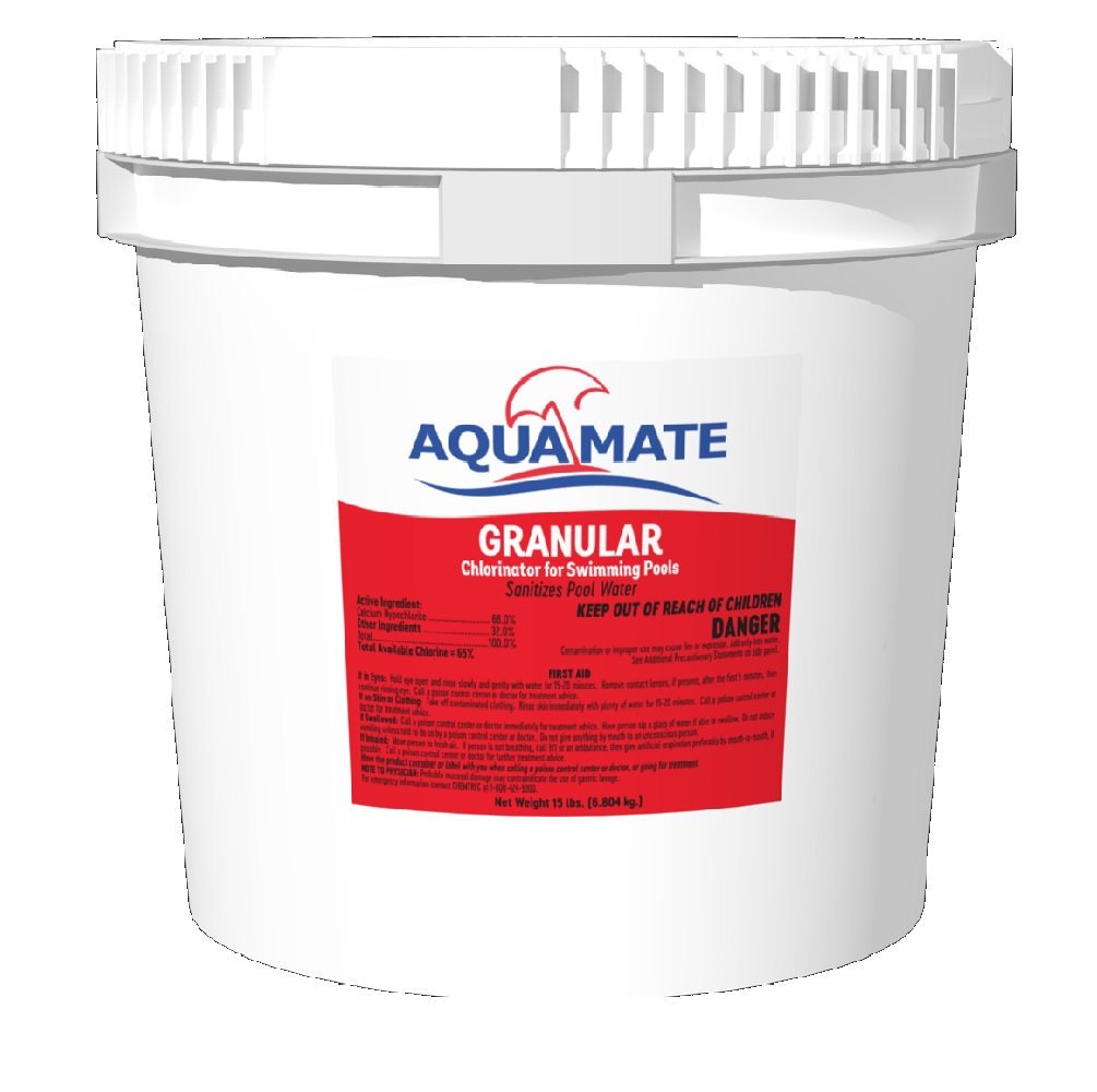 Aquamate Granular Chlorine 15 Lb. GC15 Rural King