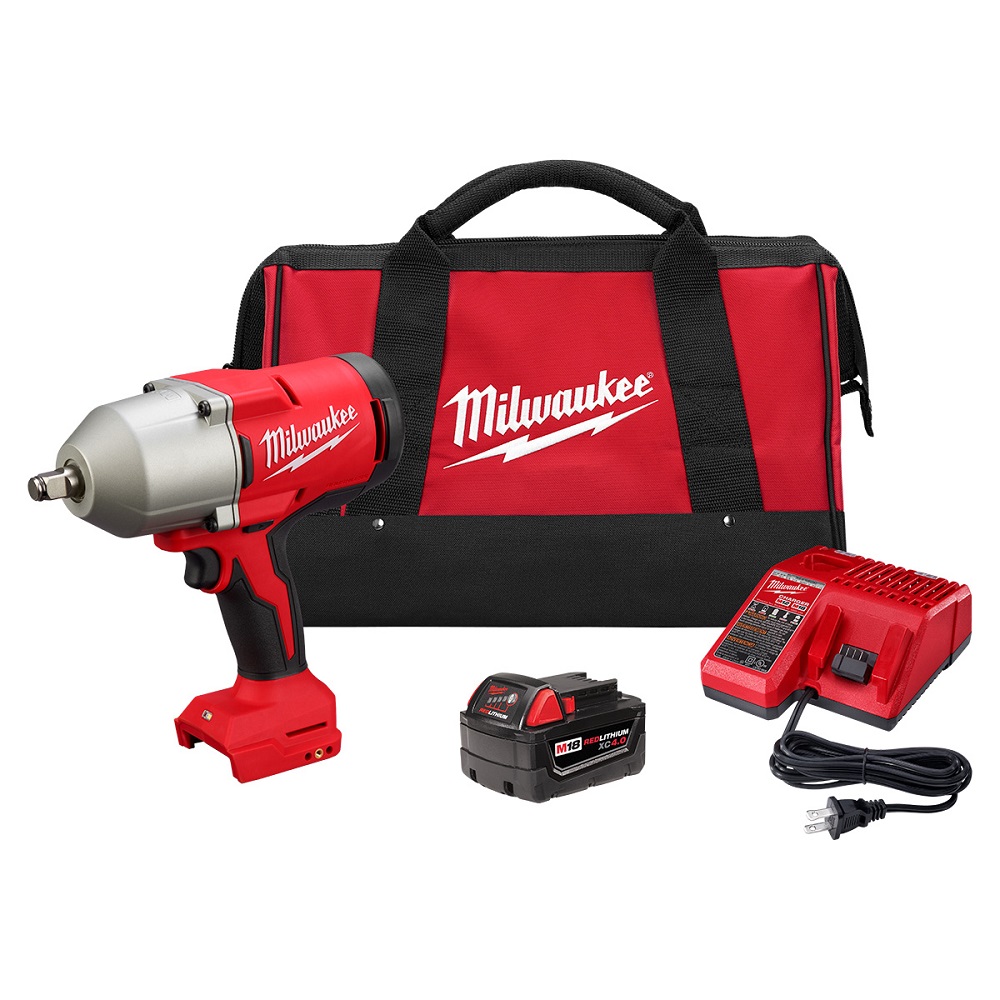 Milwaukee M18 Brushless 1/2\" High Torque Impact Wrench with Friction