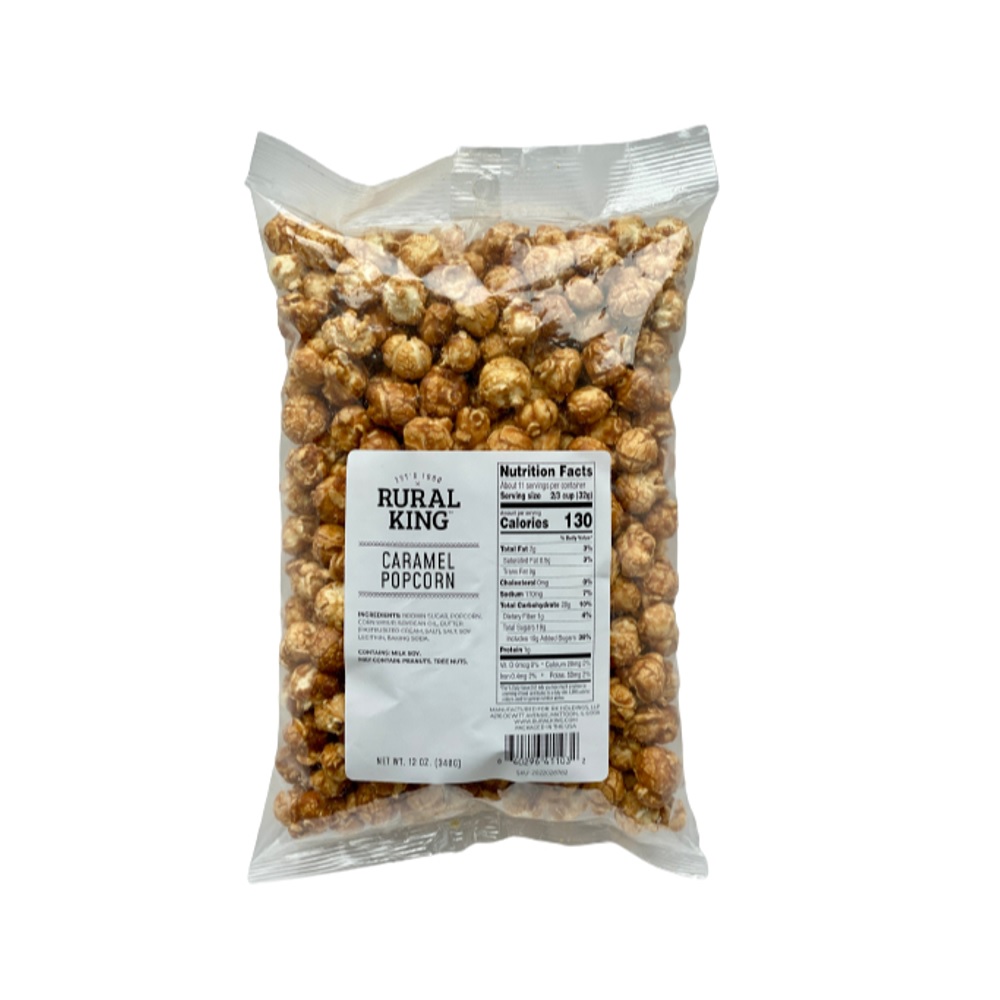 Rural King Popcorn, Caramel, 12 oz. Bag Rural King