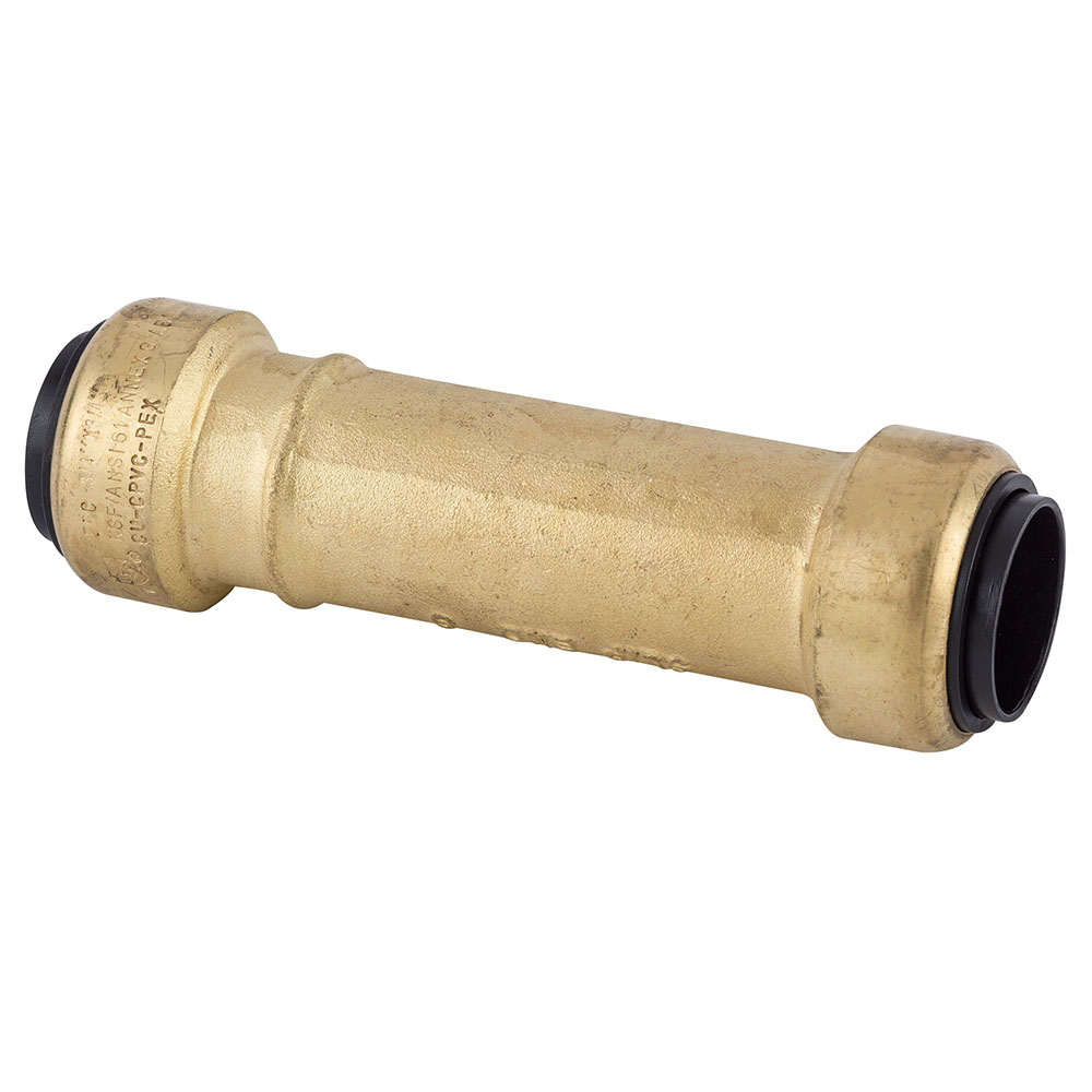 Tectite 3/4 Inch PushFit x PushFit Brass Repair Coupling Lead Free 10155516 Rural King