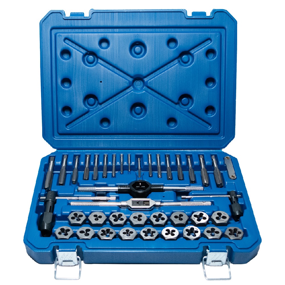 Century Drill & Tool Tap and Die Fractional Kit, 40 Pieces - 98900