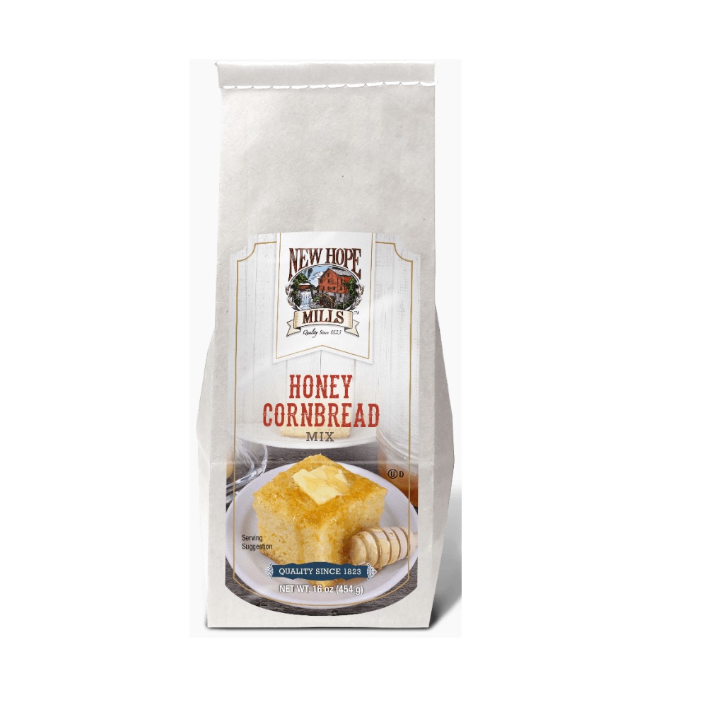 New Hope Mills Honey Cornbread Mix, 16 oz. Box Rural King