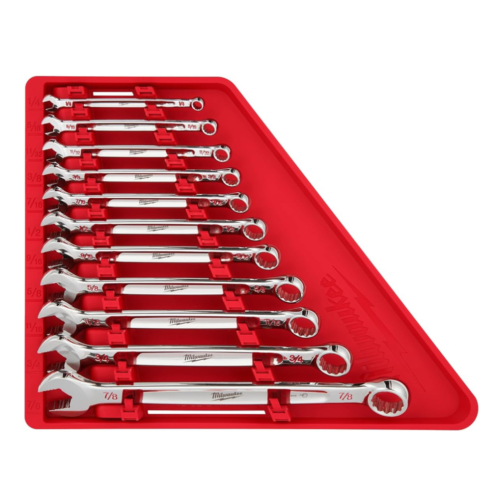Milwaukee 11 Piece SAE Combination Wrench Set