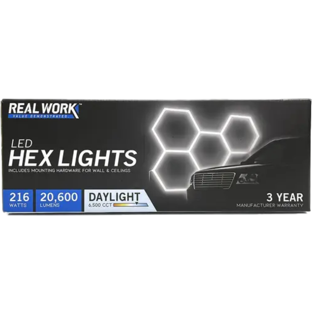 Real Work LED 5-Hex Grid Light - FXFL003APFLE/216