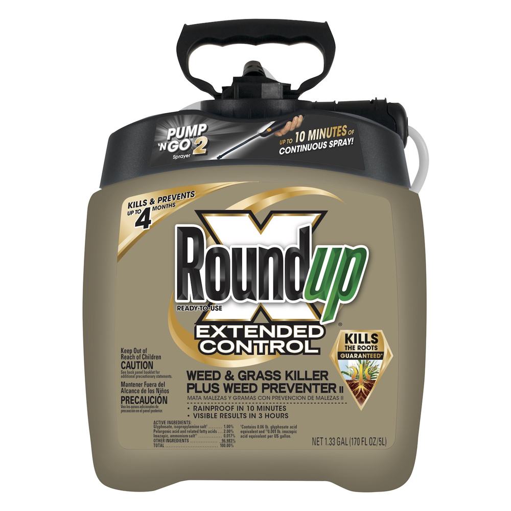 Roundup ReadyToUse Extended Control Weed & Grass Killer Plus Weed