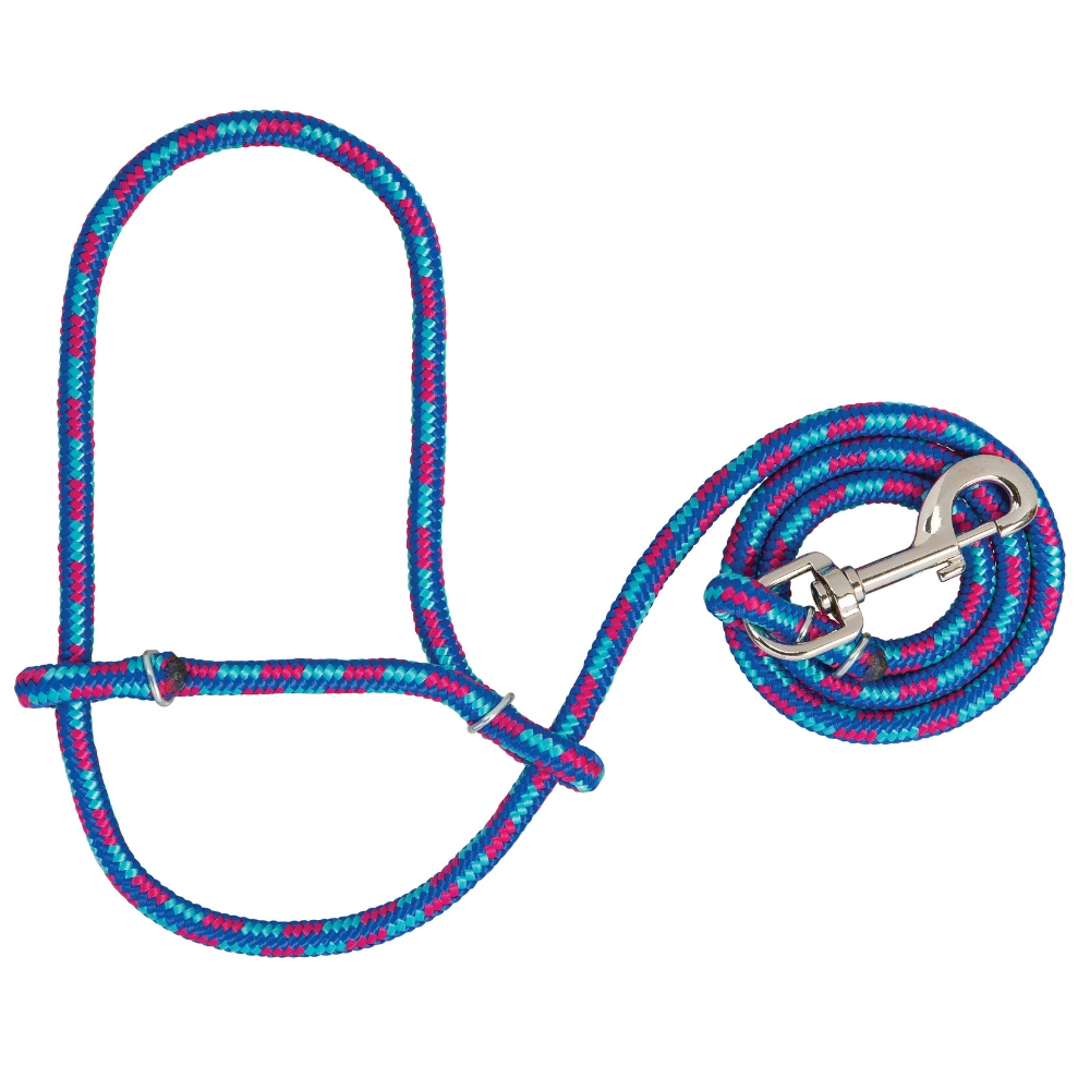 Weaver Leather Livestock Poly Rope Sheep Halter with Snap Hurricane