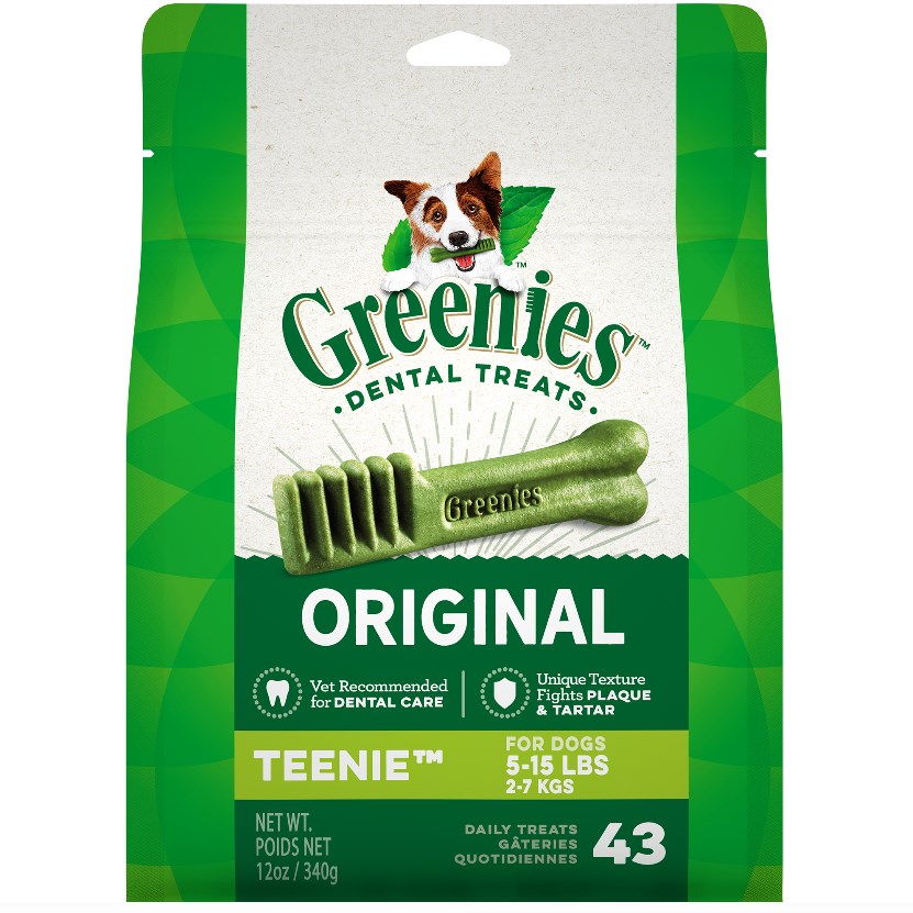 GREENIES™ Original TEENIE™ Dog Dental Treats, 43 Count Pack