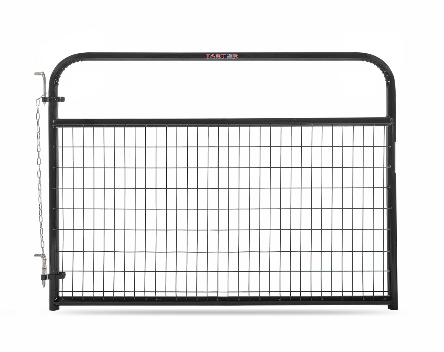 Tarter® 6' Watchman 2\" x 4\" Wire Mesh Gate, Black WFGBL6 Rural King