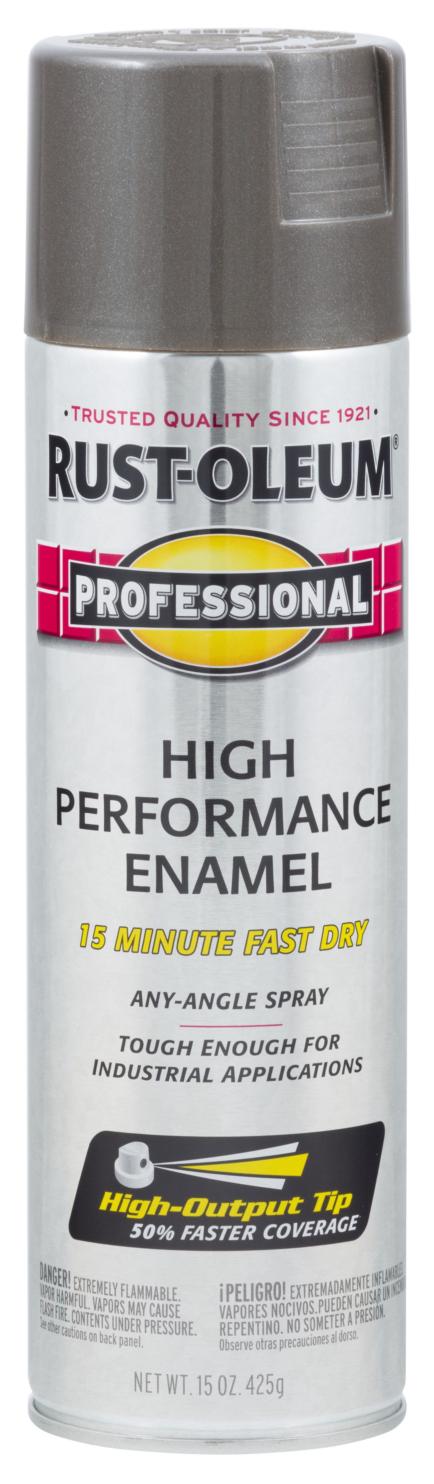 Rust-Oleum Professional High Performance Enamel Spray Paint - Gloss Dark Machine Gray, 14 Sq Ft Coverage - View #11