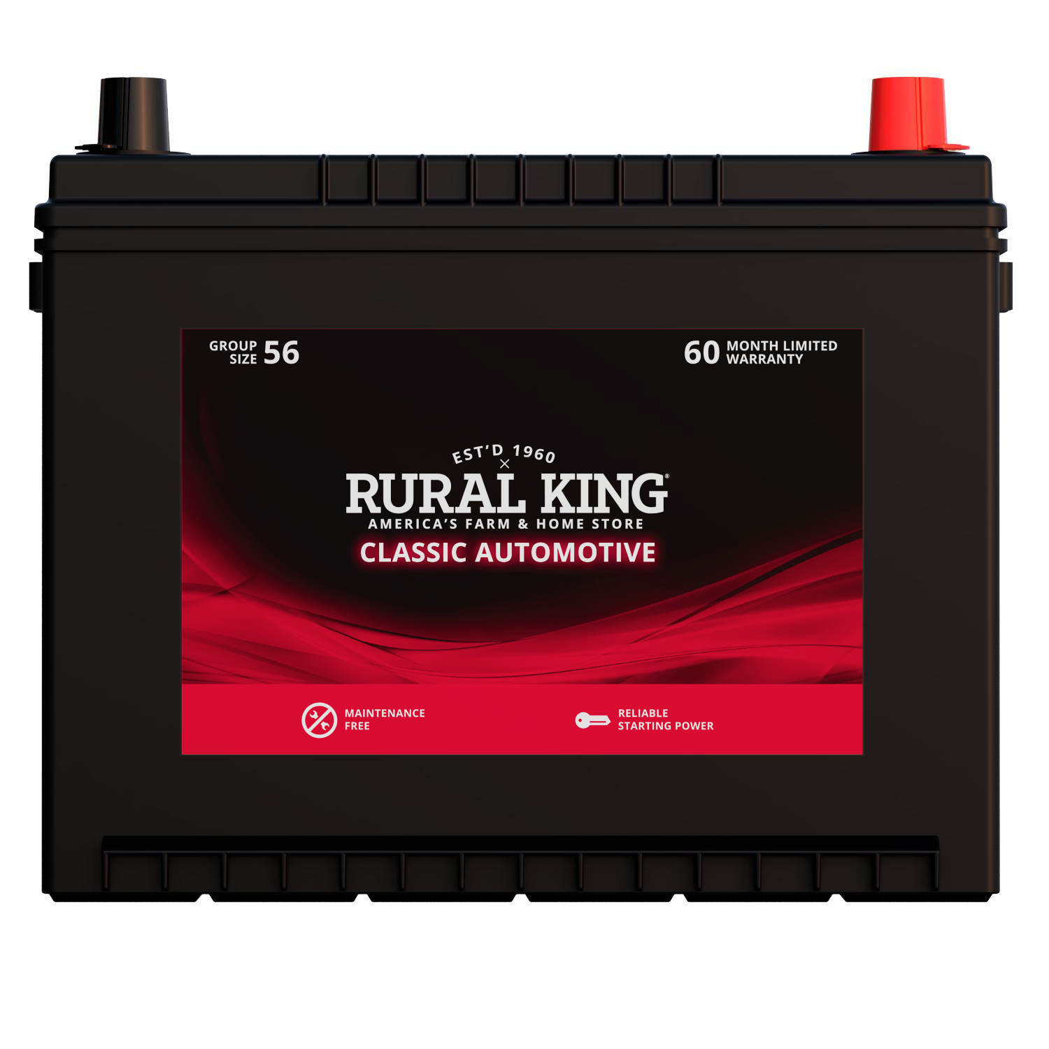 Rural King Classic Automotive Battery 5660 Rural King