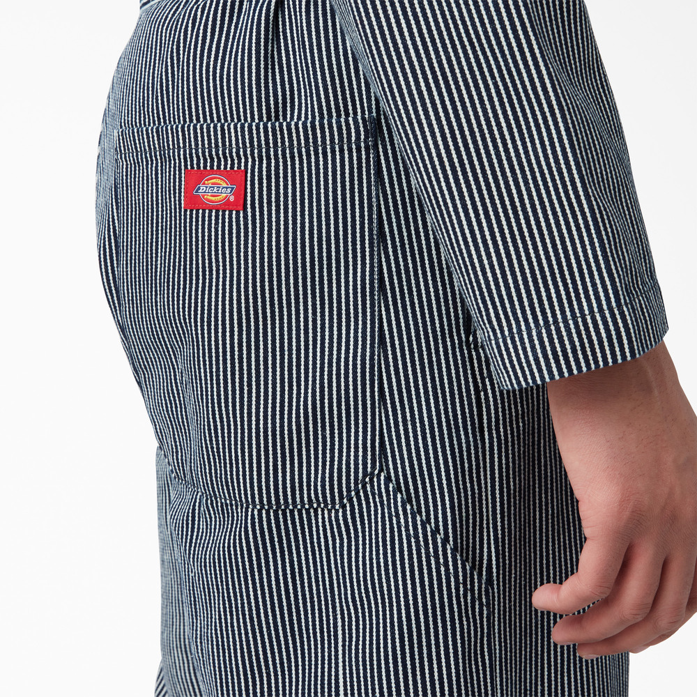 Dickies Mens Hickory Stripe Coverall, Rinsed Hickory Stripe