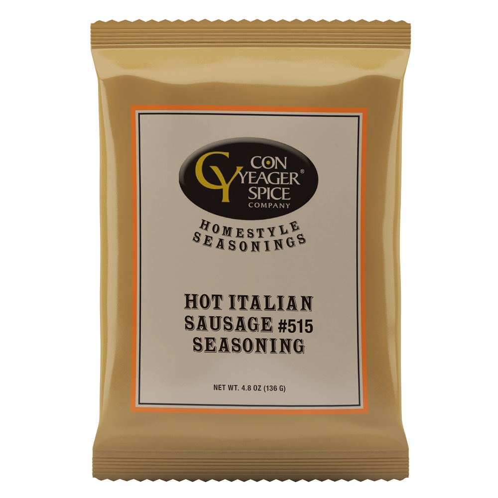 Con Yeager Spice Italian Hot Sausage Seasoning, 4.8 oz. 30659 Rural King