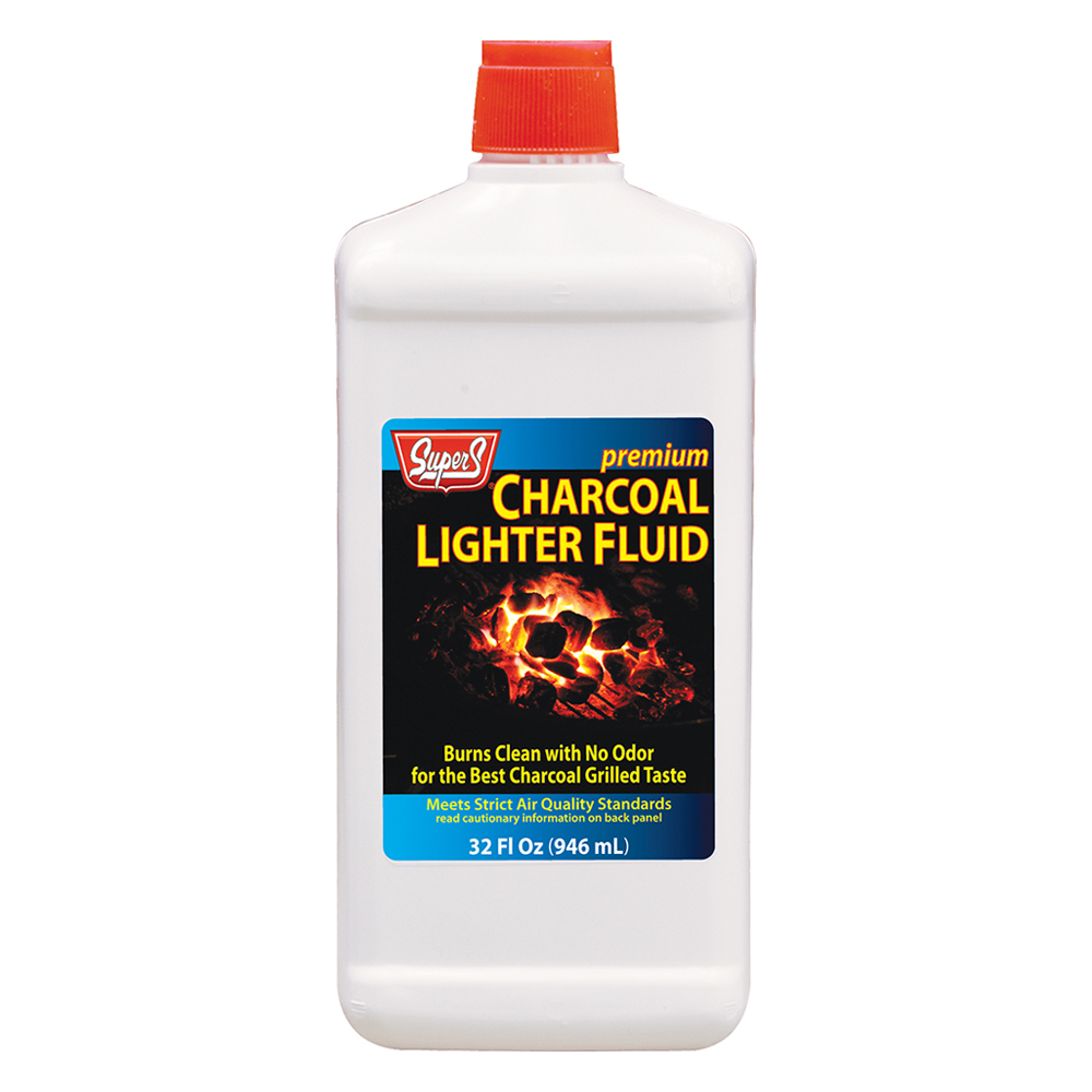 Super S Premium Charcoal Lighter Fluid, 32oz POLY61112 Rural King