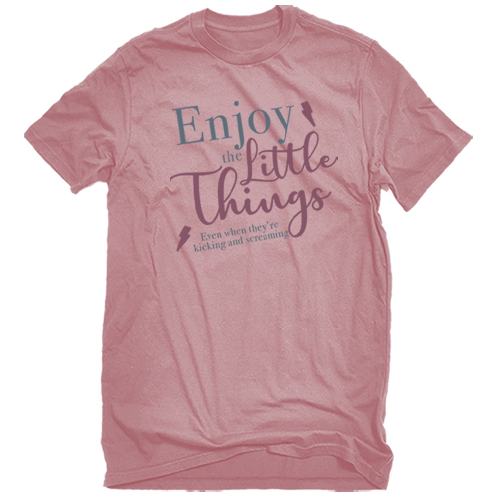 Rural King Ladies' Enjoy The Little Things Short Sleeve TShirt, Petal