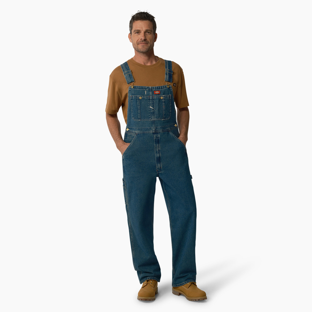 Dickies Mens Indigo Bib Overall 83294 Rural King