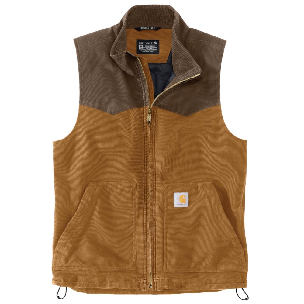 Carhartt Men's Montana Rugged Flex® Duck Relaxed Fit Vest, Shadow