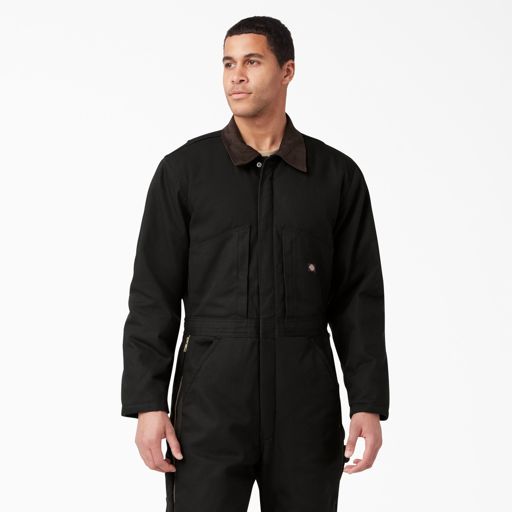 Dickies Mens Premium Insulated Coverall, Black TV239 Rural King