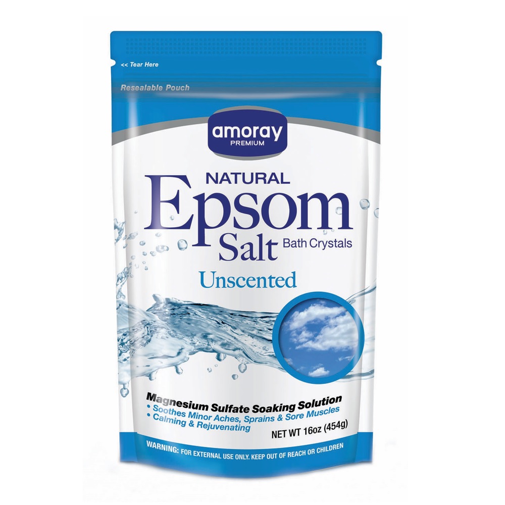 Amoray Premium Epsom Salt, Unscented, 16 oz. Bag AP521311 Rural King