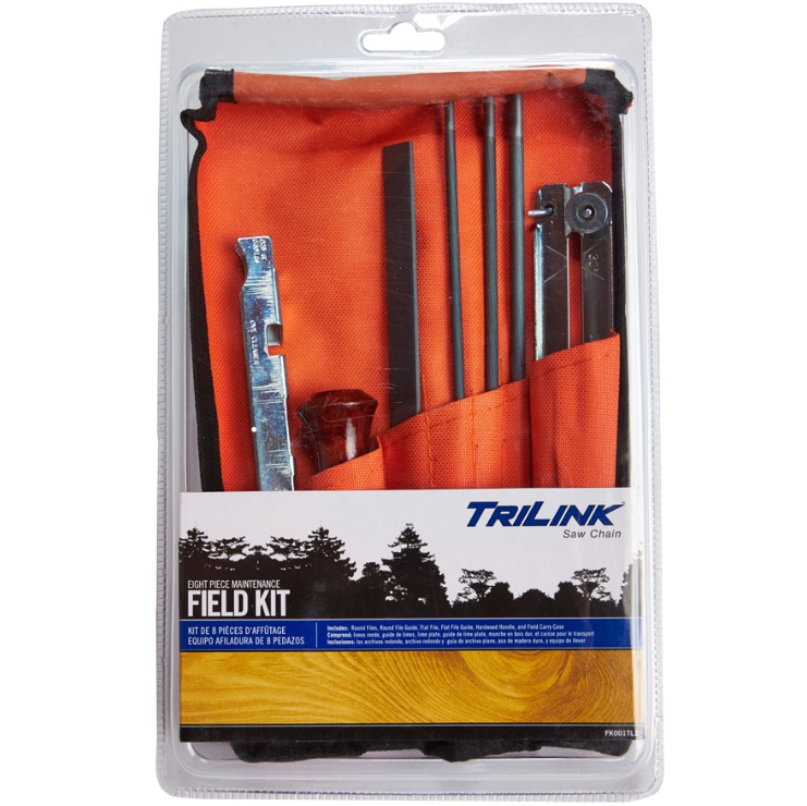 TriLink Saw Chain 8-Piece Chainsaw Sharpening Field Kit FK001TL2 TriLink Saw Chain 8-Piece Chainsaw Sharpening Field Kit FK001TL2