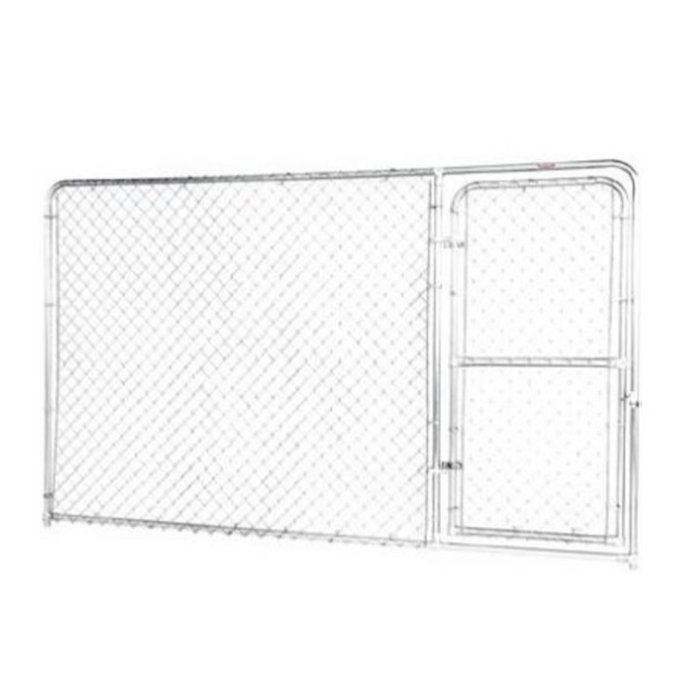 Stephens Pipe & Steel Dog Kennel Panel with Door 10 Foot x 6 Foot High Gate  Panel- DKS21006 | Rural King