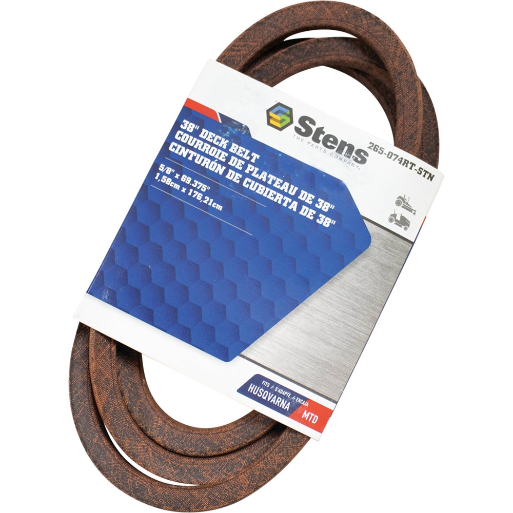 Stens OEM Replacement Deck Belt Replaces MTD 9540329A 265074RTSTN
