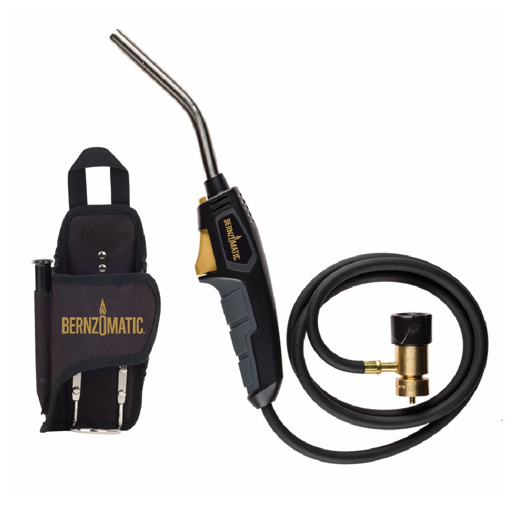 Bernzomatic Reach Torch with 4' Flexible Hose and Fuel Holster